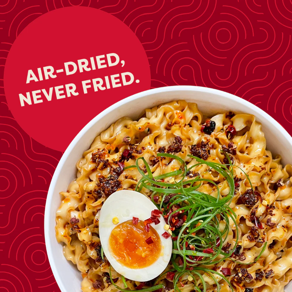 A-Sha Chili Crisp Squiggly Noodle - Image 4