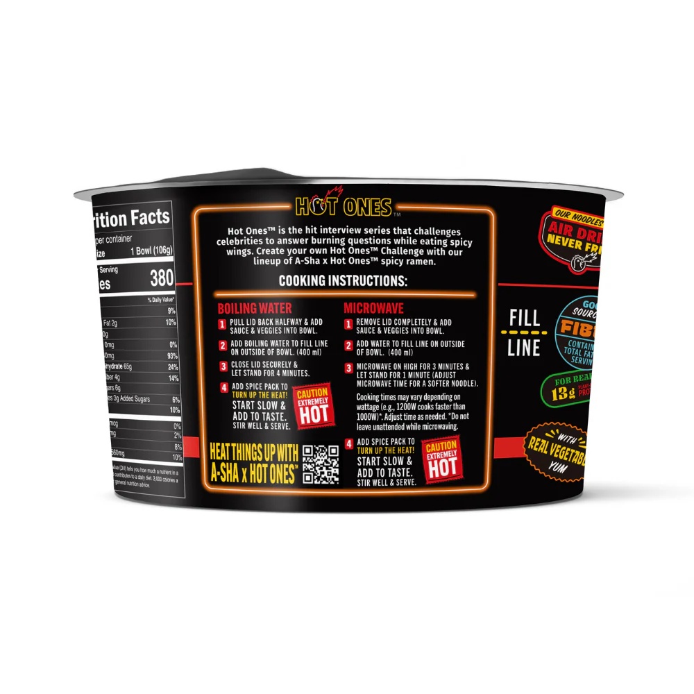A-Sha x Hot Ones Fiery Hot Tonkotsu Noodles - Image 5