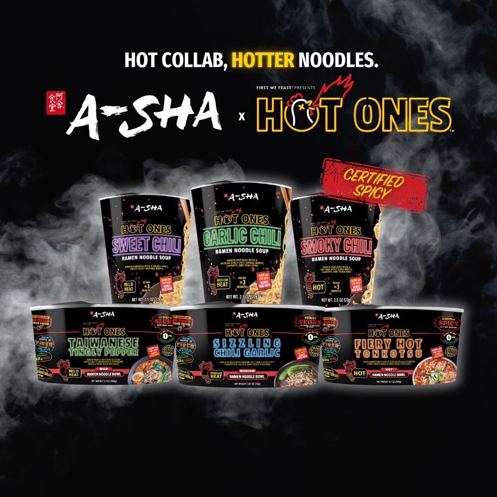 A-Sha x Hot Ones Fiery Hot Tonkotsu Noodles - Image 9