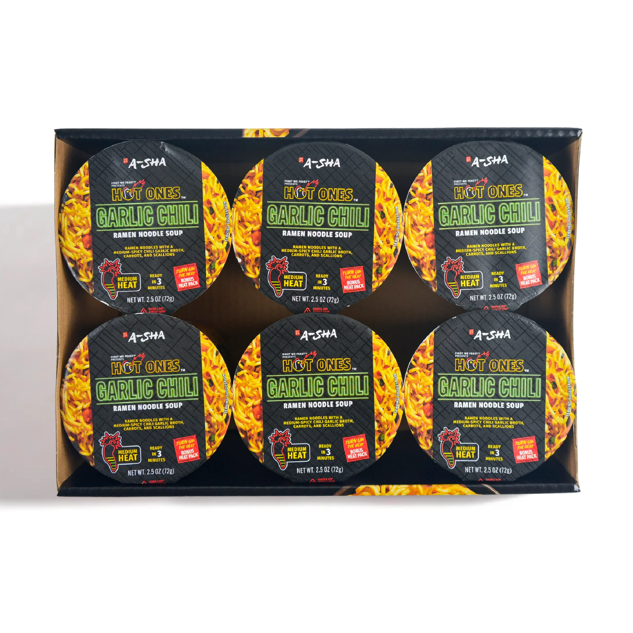 A-Sha x Hot Ones Garlic Chili Noodles - Image 3