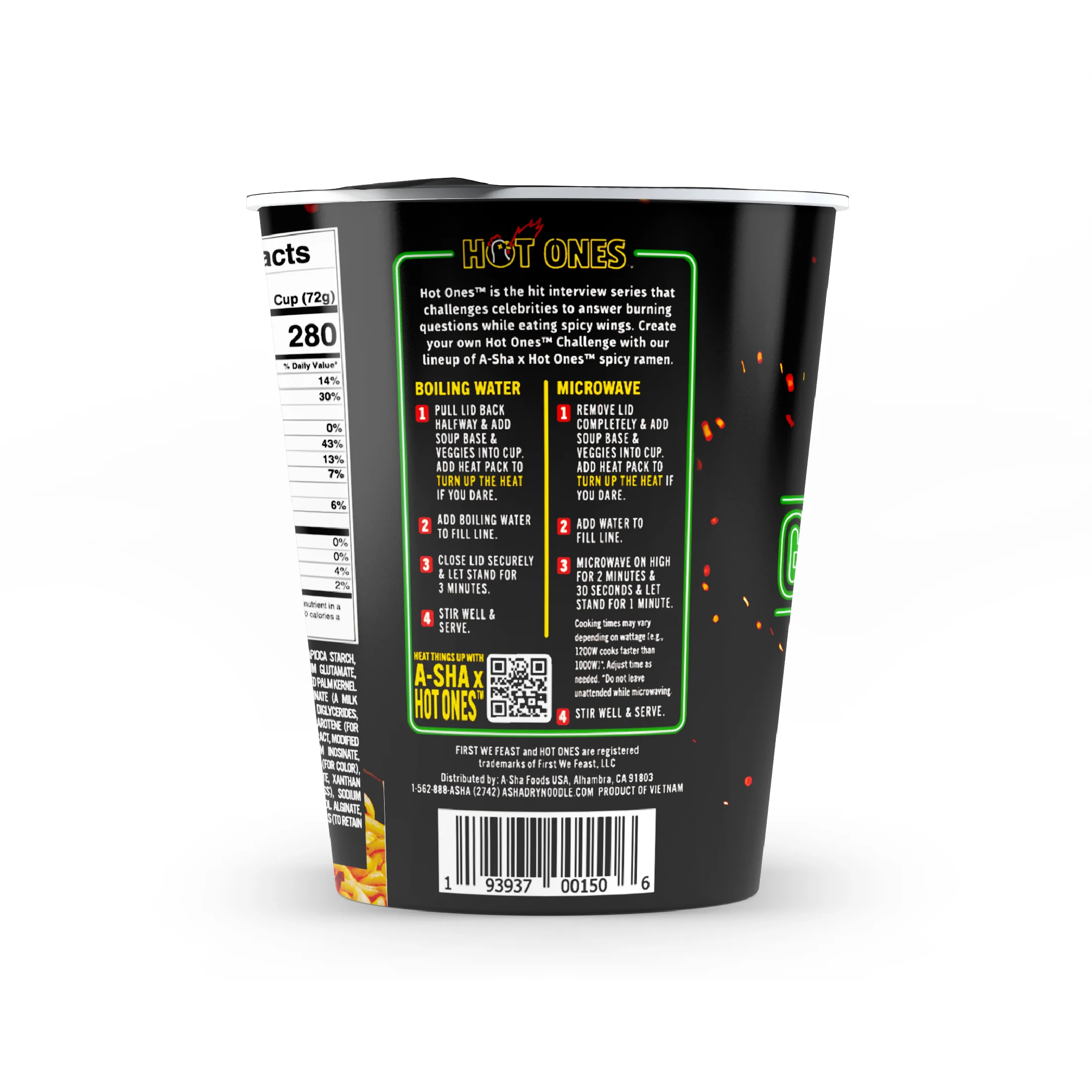 A-Sha x Hot Ones Garlic Chili Noodles - Image 4
