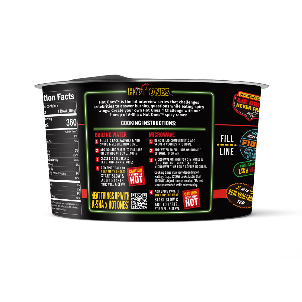 A-Sha x Hot Ones Taiwanese Tingly Pepper Noodles - Image 5