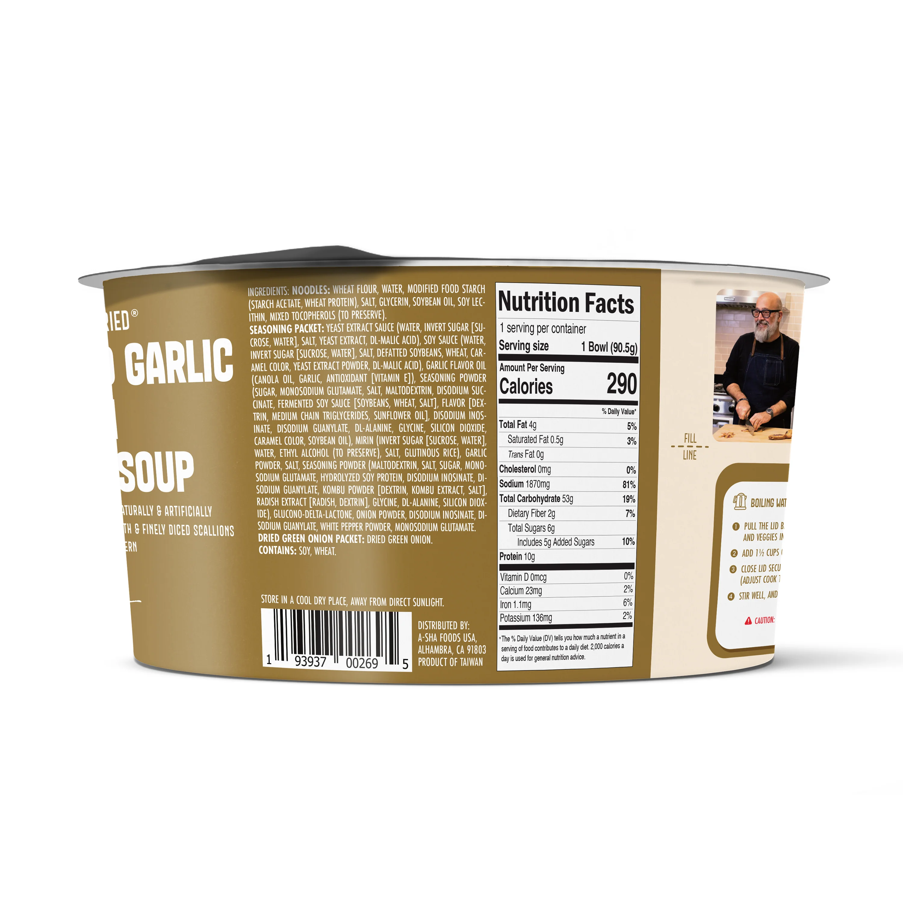 A-Sha Zimm’s Roasted Garlic Chicken Noodle Soup - Image 3