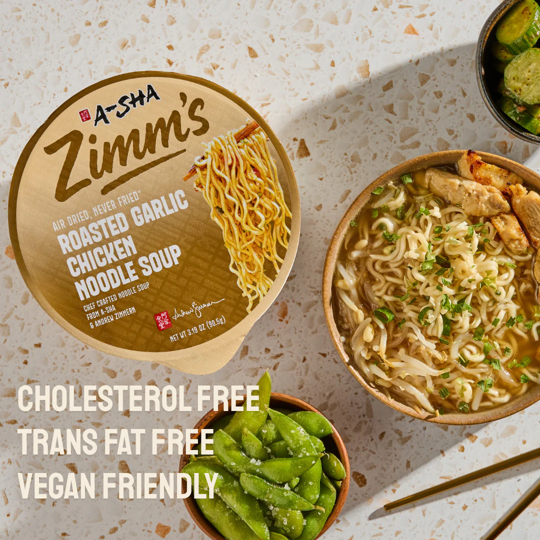 A-Sha Zimm’s Roasted Garlic Chicken Noodle Soup - Image 4
