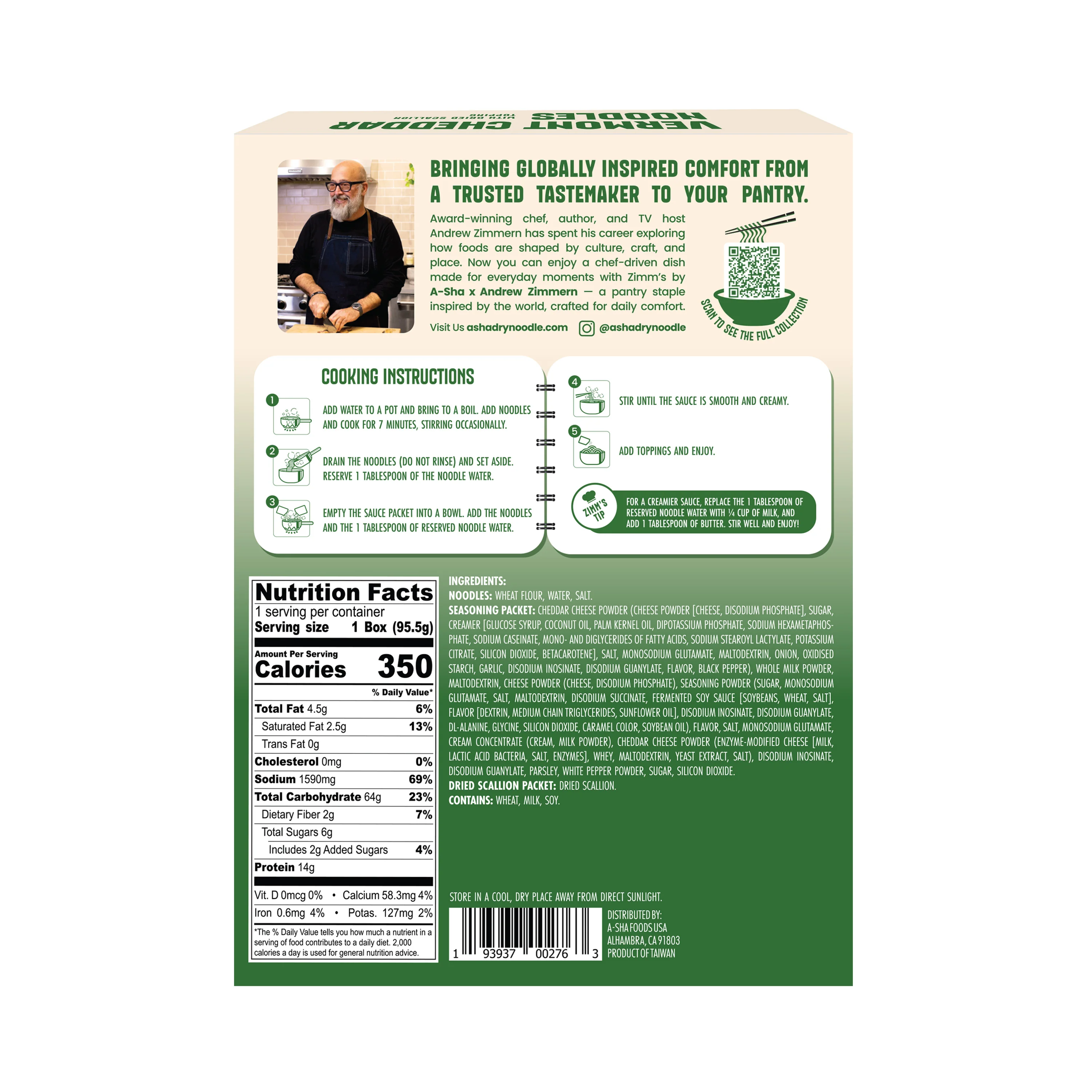 A-Sha Zimm’s Vermont Cheddar Noodles - Image 3