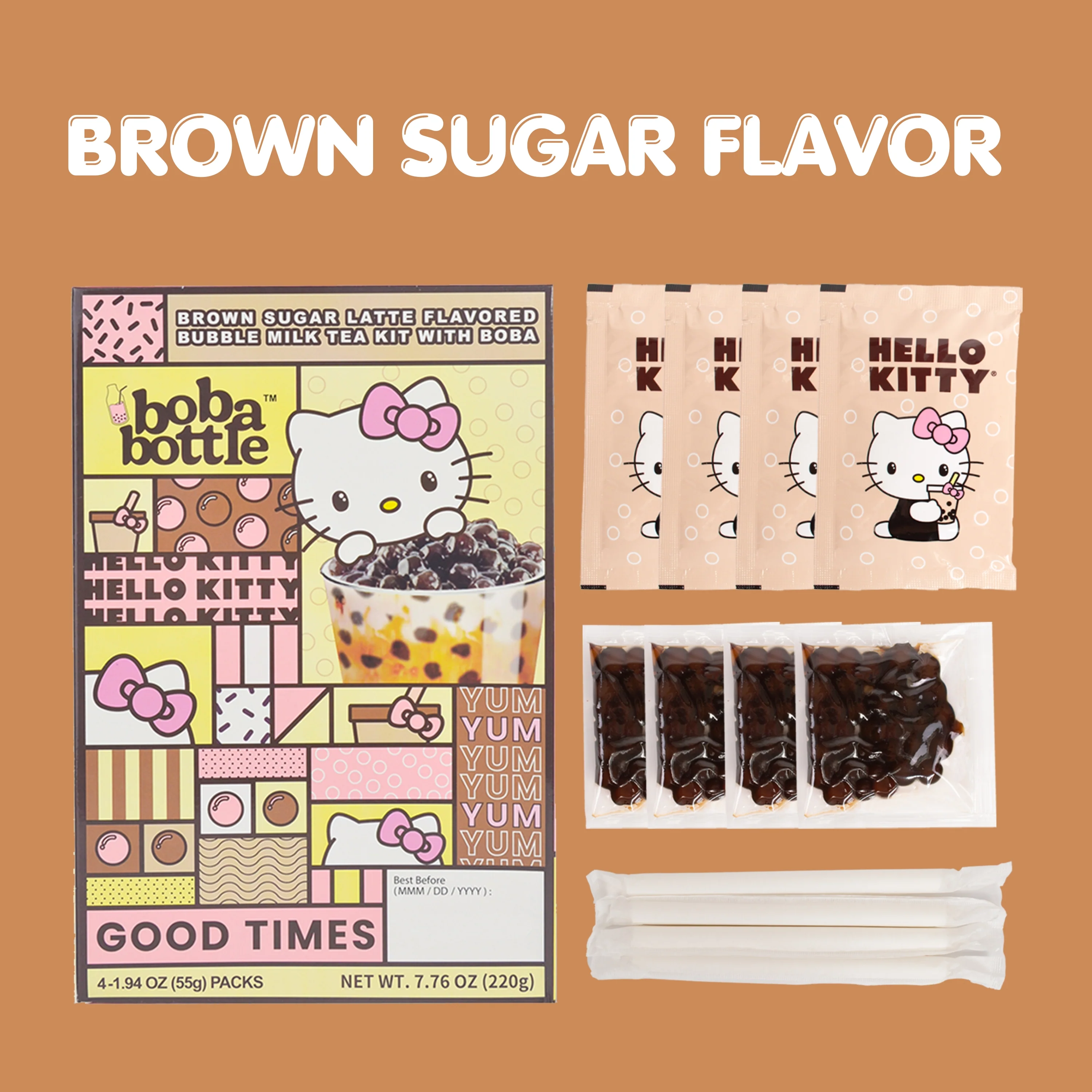 Hello Kitty Boba Kit Bundle - Image 5