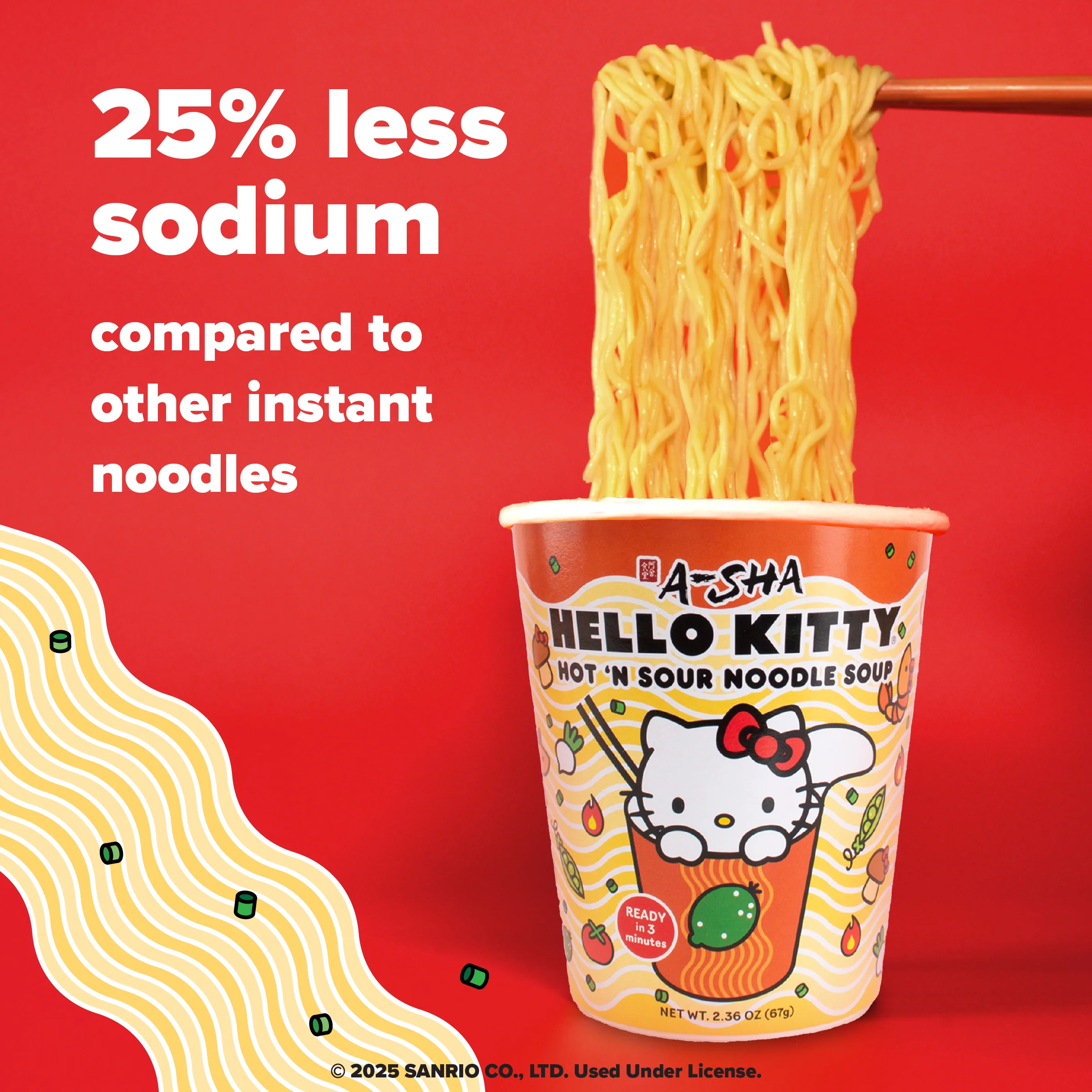 Hello Kitty Hot 'N Sour Noodle Soup - Image 6