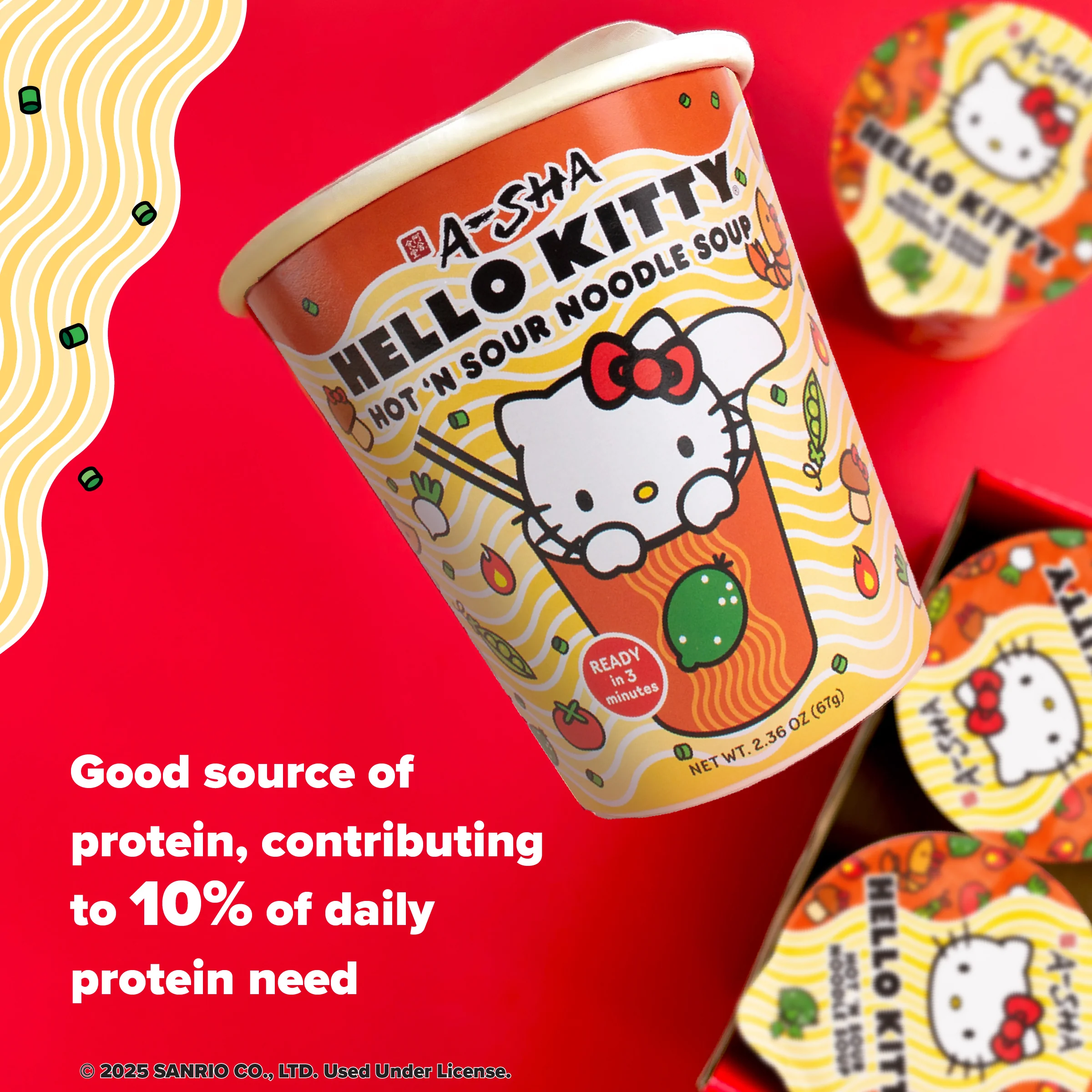 Hello Kitty Hot 'N Sour Noodle Soup - Image 7