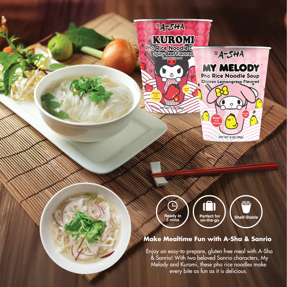 Kuromi Pho Rice Noodle Soup - Image 7