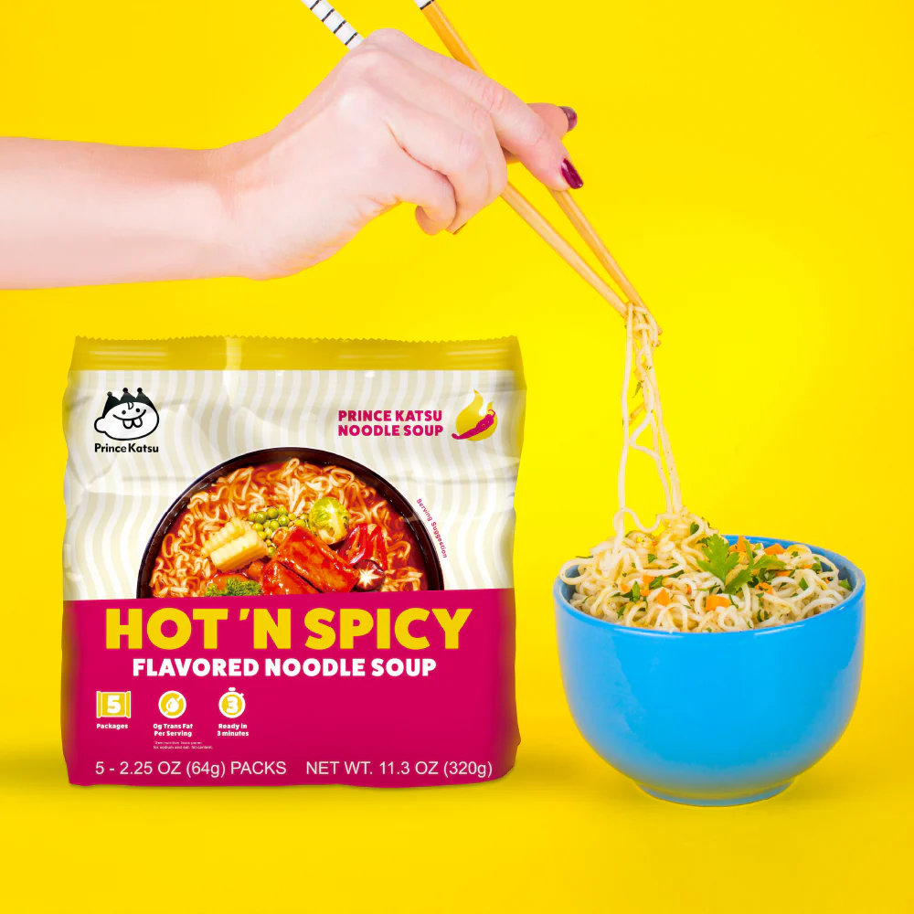 Prince Katsu Hot 'N Spicy Noodle Soup - Image 5