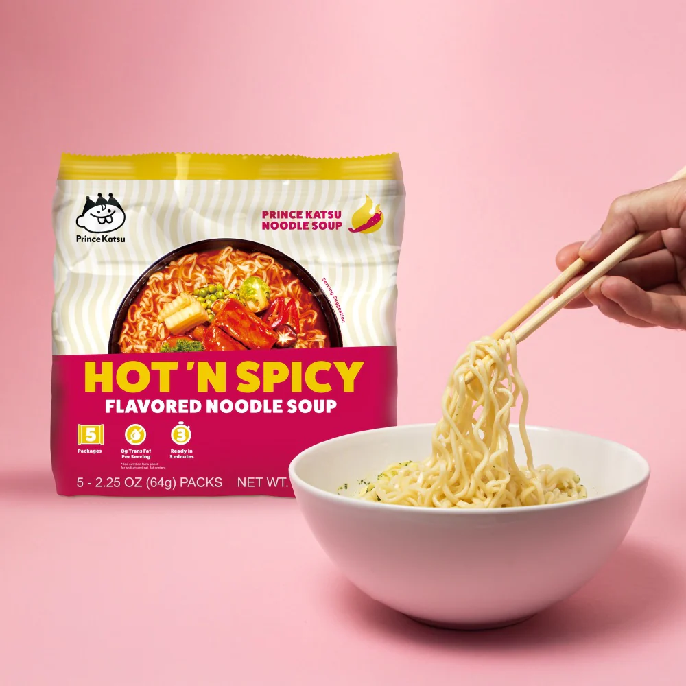 Prince Katsu Hot 'N Spicy Noodle Soup - Image 7